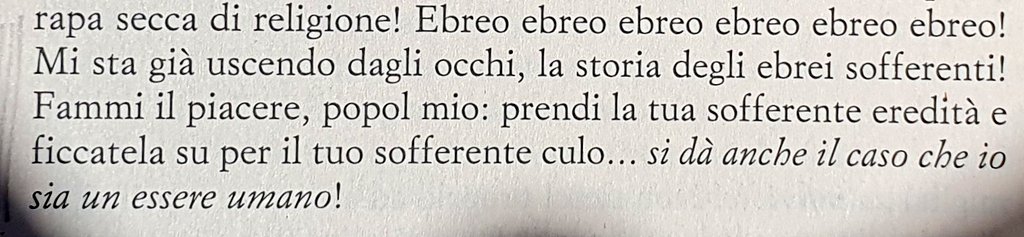 Ben detto Alex Portnoy! Anzi ben detto Philip Roth!