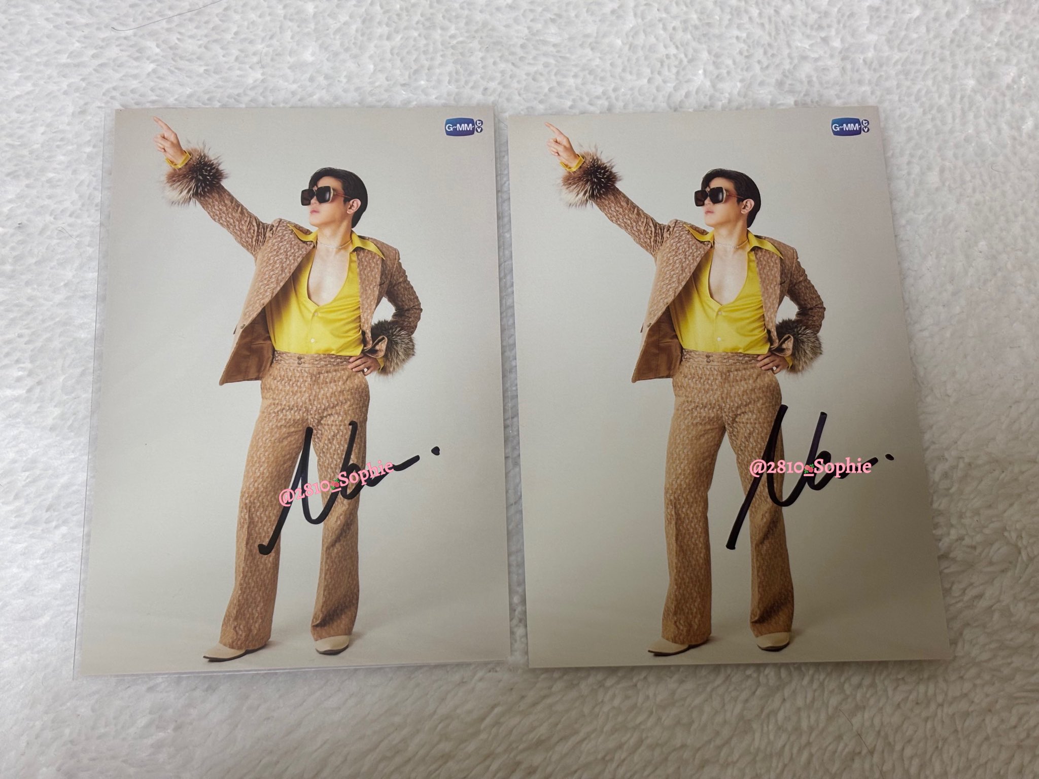 GMMTV JimmySea MMP サイン入りポストカード GMMTV JimmySea MMP サイン入りポストカード ポストカード