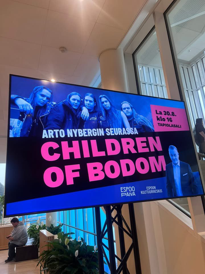 memmuliinos's tweet photo. Espoo-päivä parhaassa seurassa ❤️ 
Kiitos kaikesta #ChildrenofBodom #newbook ja Bodom Bar 🙏🏻🎶🖤🤘🏻🤘🏻 

Alexi Laihoa ikuisesti ❤️ muistaen.

Children of Bodom silloin, nyt ja aina.

@cobhc https://t.co/MYjDkbkFCR