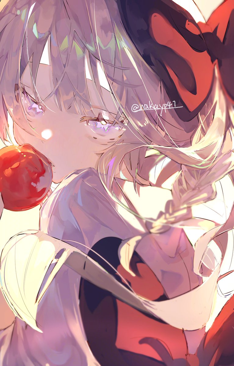 りんご飴 #oc #illustration