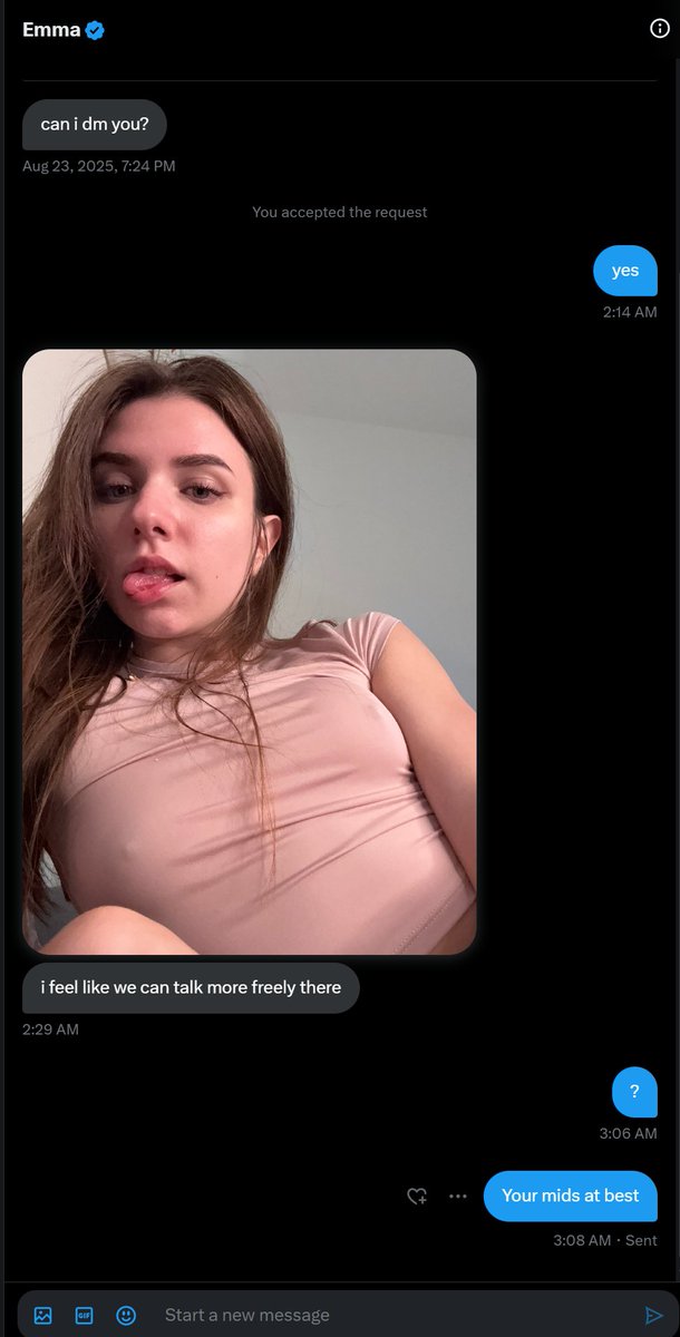 Sorry I don't fuck with mids