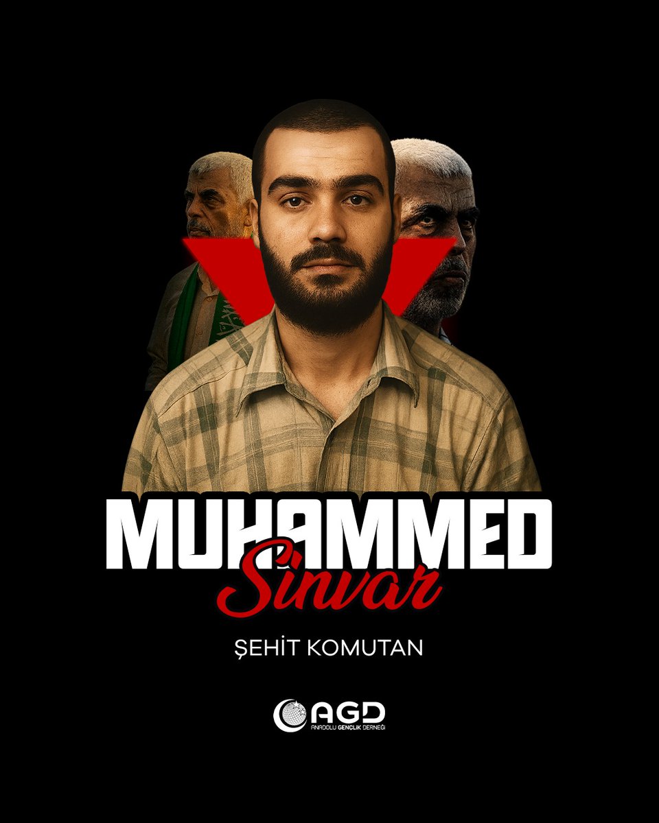 İslam Aleminin Başı Sağ Olsun. 

Yahya Sinvar'ın kardeşi ve Kassam Tugaylarının en üst düzey komutanlarından Muhammed Sinvar’ın şehit olduğu duyuruldu.

Rabbimiz şehadetini kabul etsin.