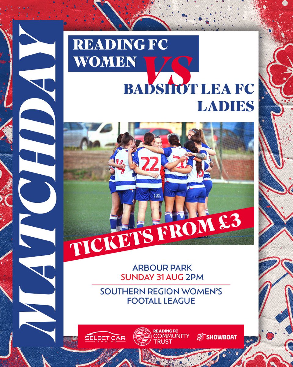 📣 The wait is over!

Opening day at Arbour Park - come and back the Royals against <a href="/blfcladies/">Badshot Lea FC Ladies</a> 💙