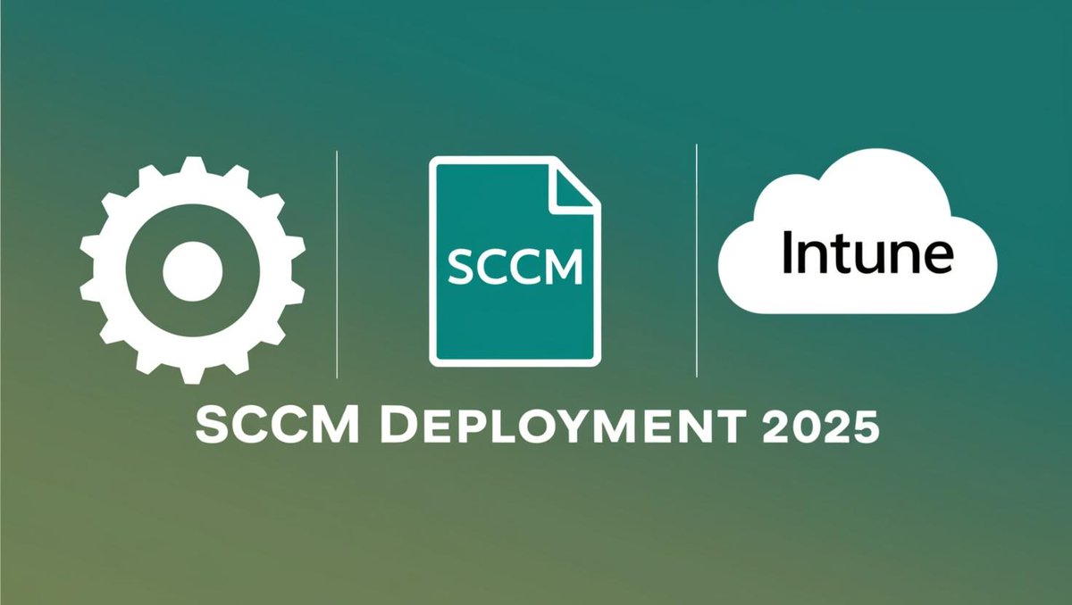 TechyGeeks1's tweet image. SCCM Software Deployment in 2025: Step-by-Step Mastery | #2025Tech #InTune #SCCM #SoftwareDeployment #Windows11
tinyurl.com/282r75tp
