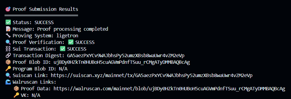 Naresh26629292's tweet photo. Another Round of Submission Done on @SoundnessLabs with successfully proof published on Github without any difficulties or delays . 
I am on Team Zippy in Discord.

@WalrusProtocol Lets make Soundness Great 🚀🚀
#soundness #sui #Walrus https://t.co/zfI15d5507