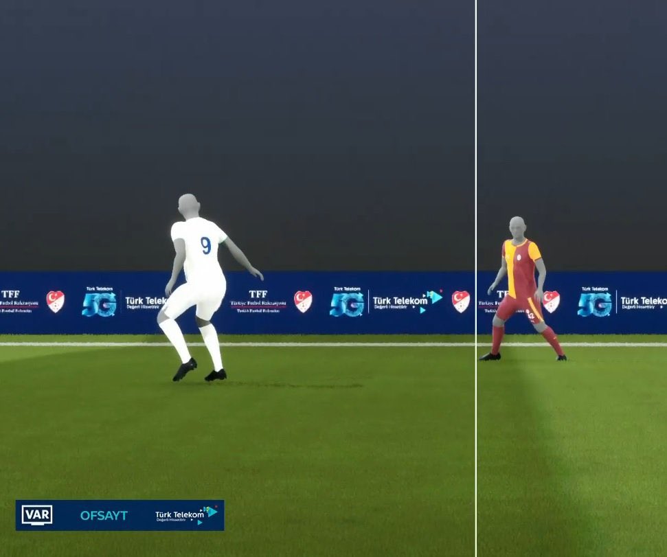 tartışmalı milimetrik ofsayt