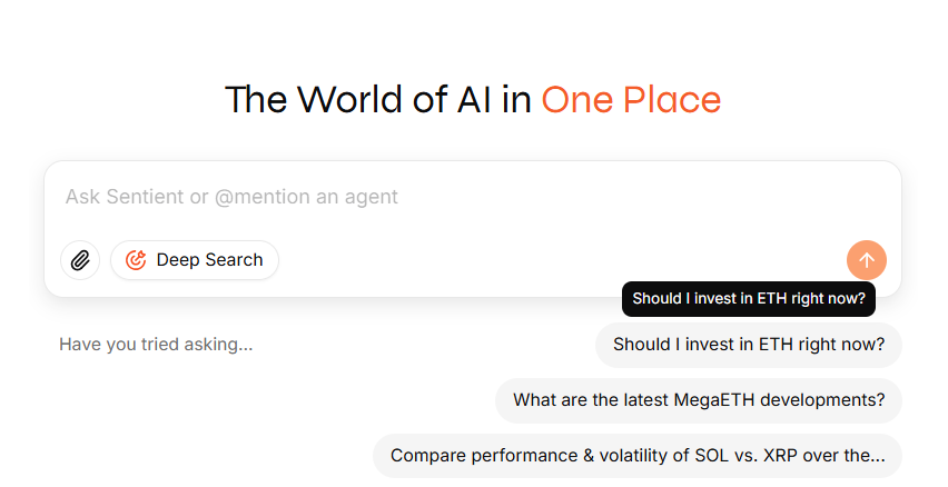 SapsanF's tweet image. THE GRID ⚡
The backbone of Sentient &amp;amp; the future of open-source AGI.
🌐 110+ partners already onboarded
🤖 Queries routed across agents, models, data &amp;amp; compute
💸 Powered by the $SENT economy

AGI won’t be built by one company
it’ll be built by all of us. 🚀
#Sentient #GRID #AGI
