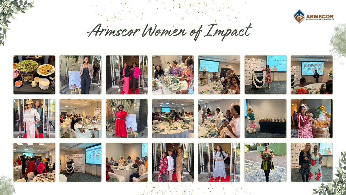 <a href="/ArmscorSoc/">Armscor SOC</a>  closed #womensmonth2025  in Newlands, Cape Town, celebrating the Simonstown Women of Impact. The programme focused on the food we eat, financial empowerment and mental health. Thank you to Dr Khulile Mtsetfwa for inspiring us throughout this month’s journey.