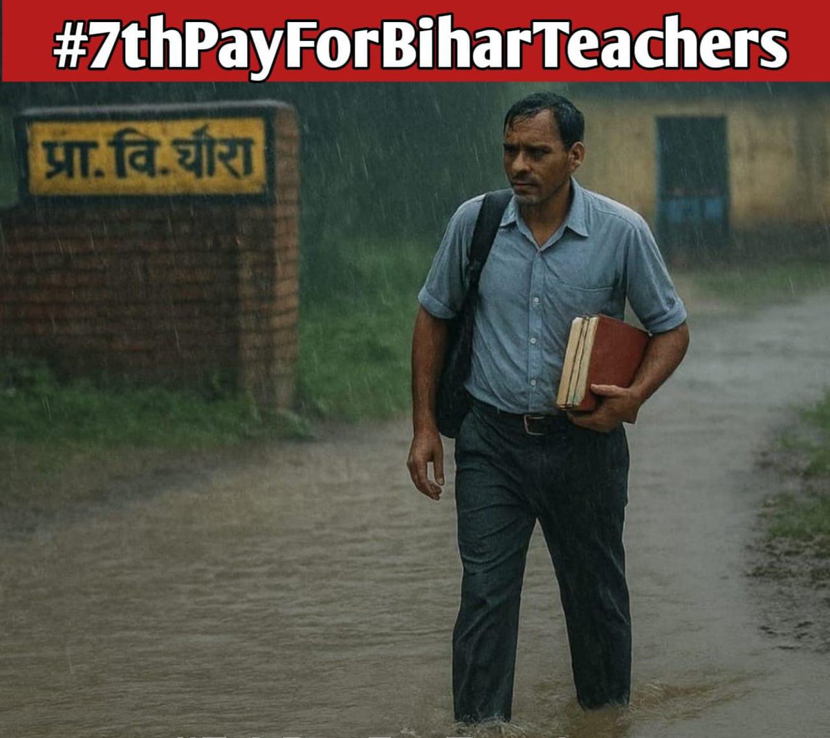 चपरासी का मूल वेतन ₹29000
और 
#BPSC शिक्षक का मूल वेतन ₹25000
क्या ये उचित है ?

#7thPayForBiharTeachers
<a href="/btetctet/">बिहार शिक्षक मंच</a> <a href="/Team_BRVAS/">बिहार राज्य विद्यालय अध्यापक संघ (BRVAS)</a>  <a href="/Rajyakarmi/">Awakened soul</a>   <a href="/Schoolteacher0/">School Teacher</a> <a href="/officecmbihar/">CMO Bihar</a> <a href="/NitishKumar/">Nitish Kumar</a> <a href="/News18Bihar/">News18 Bihar</a>