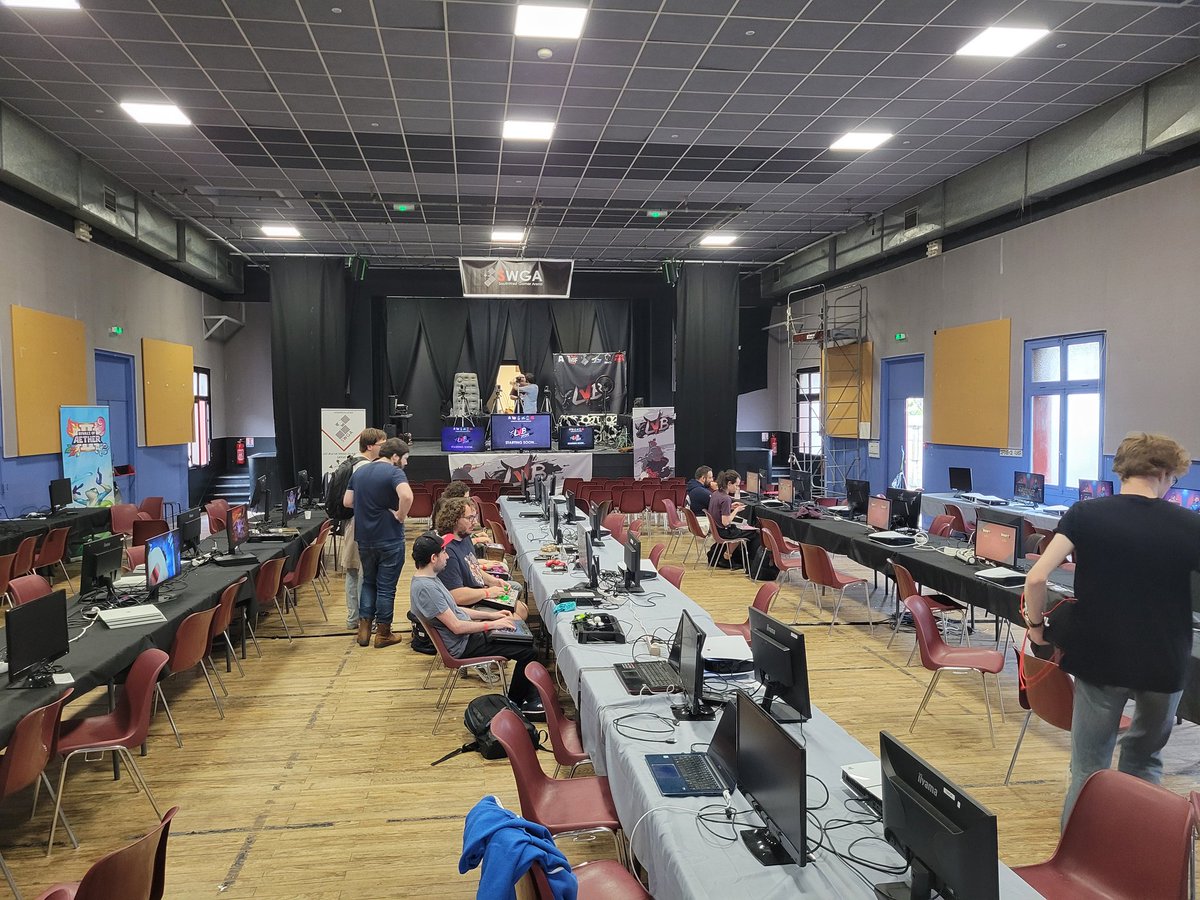 Dernier jour du LVB !!!
Aujourd'hui c'est le festival des Guilty gear et on commence avec Xrd Rev2 à 10h
#LVB2025