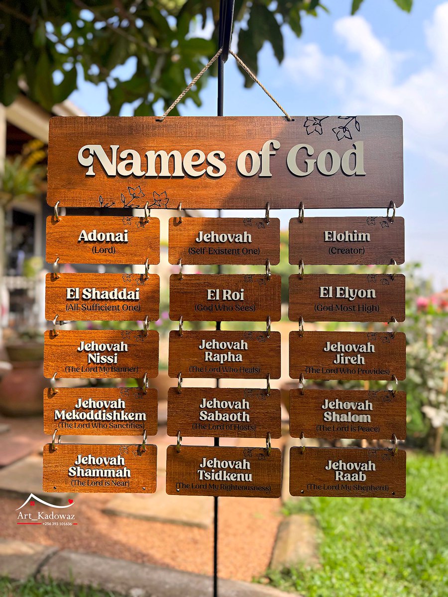 Did you know…? ✨
On this last Sunday of the month, the Names of God remind us:

🙌 Jehovah Jireh – He provides
🌿 Jehovah Shalom – He gives peace
💪 Jehovah Rapha – He heals
❤️ Jehovah Shammah – He is near

As we step into a new month, which Name speaks to you most today? 💭