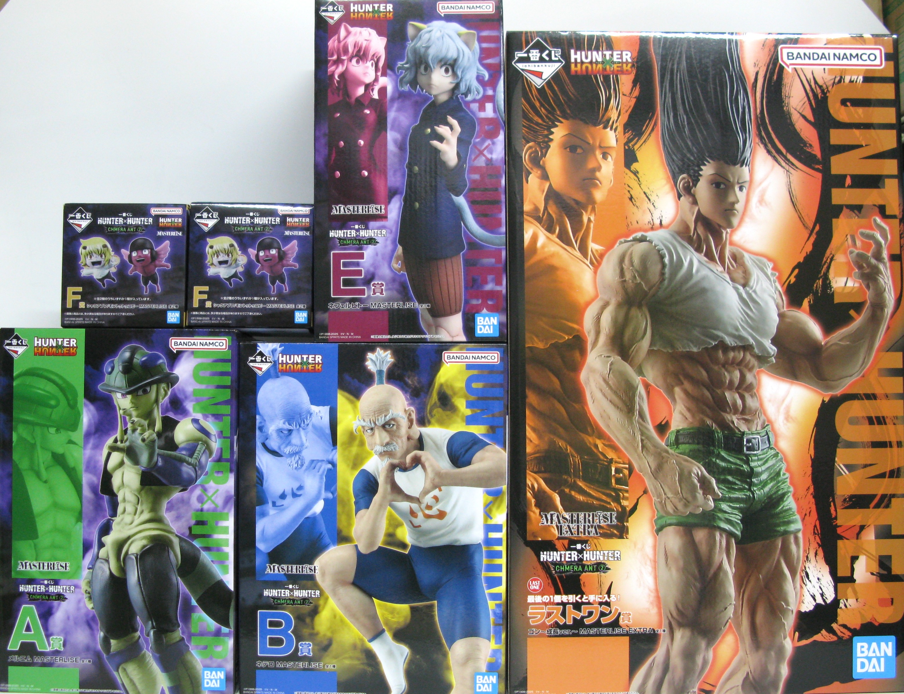 HUNTER × HUNTER 一番くじ ネテロ シャウアプフモントゥトゥユピー