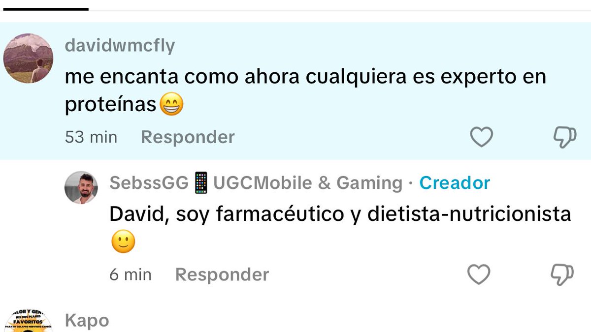 Hoy David ha desayunado fuerte
