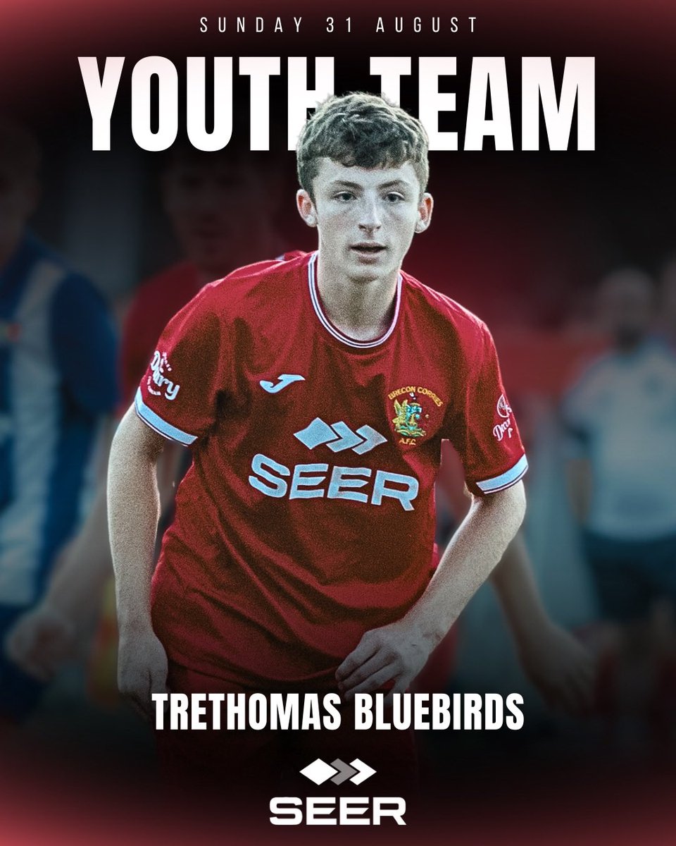 𝐘𝐎𝐔𝐓𝐇 𝐅𝐈𝐗𝐓𝐔𝐑𝐄 👇

Our Development Squad travel to <a href="/TreBluebirdsFC/">Trethomas Bluebirds AFC</a> this afternoon for a tough test in the <a href="/FAWales/">FA WALES</a> National Reserve League.

⏰ | 5:15pm KO
🏟️ | CCB Centre for Sporting Excellence
📍 | CF82 7EP

Good luck, lads 👊