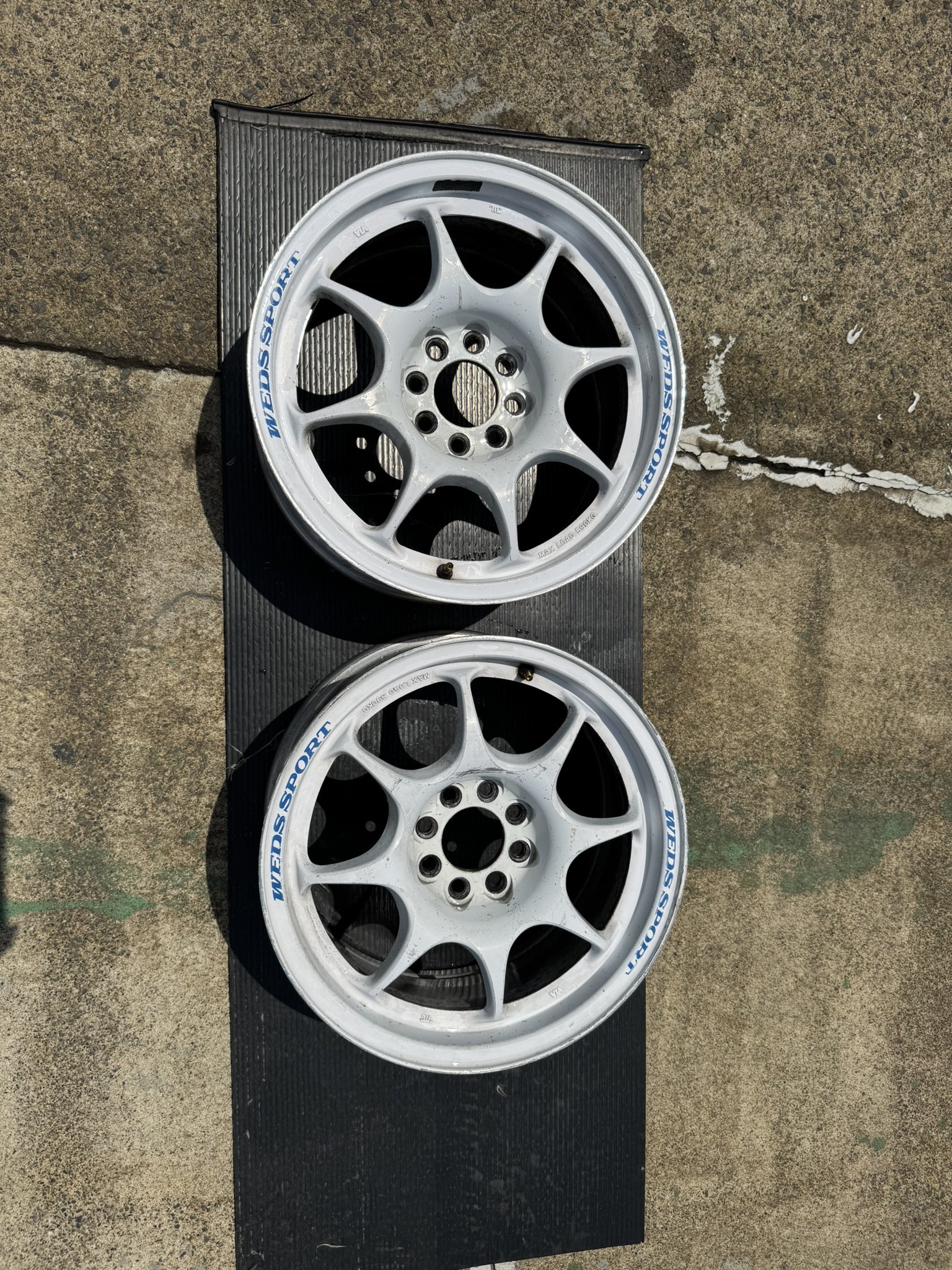 Weds Sport TC-05 14インチ6J ET35 4穴100 4本 軽量 前後太さ違い WEDS ウェッズスポーツ TC-05 中古ホイール 4