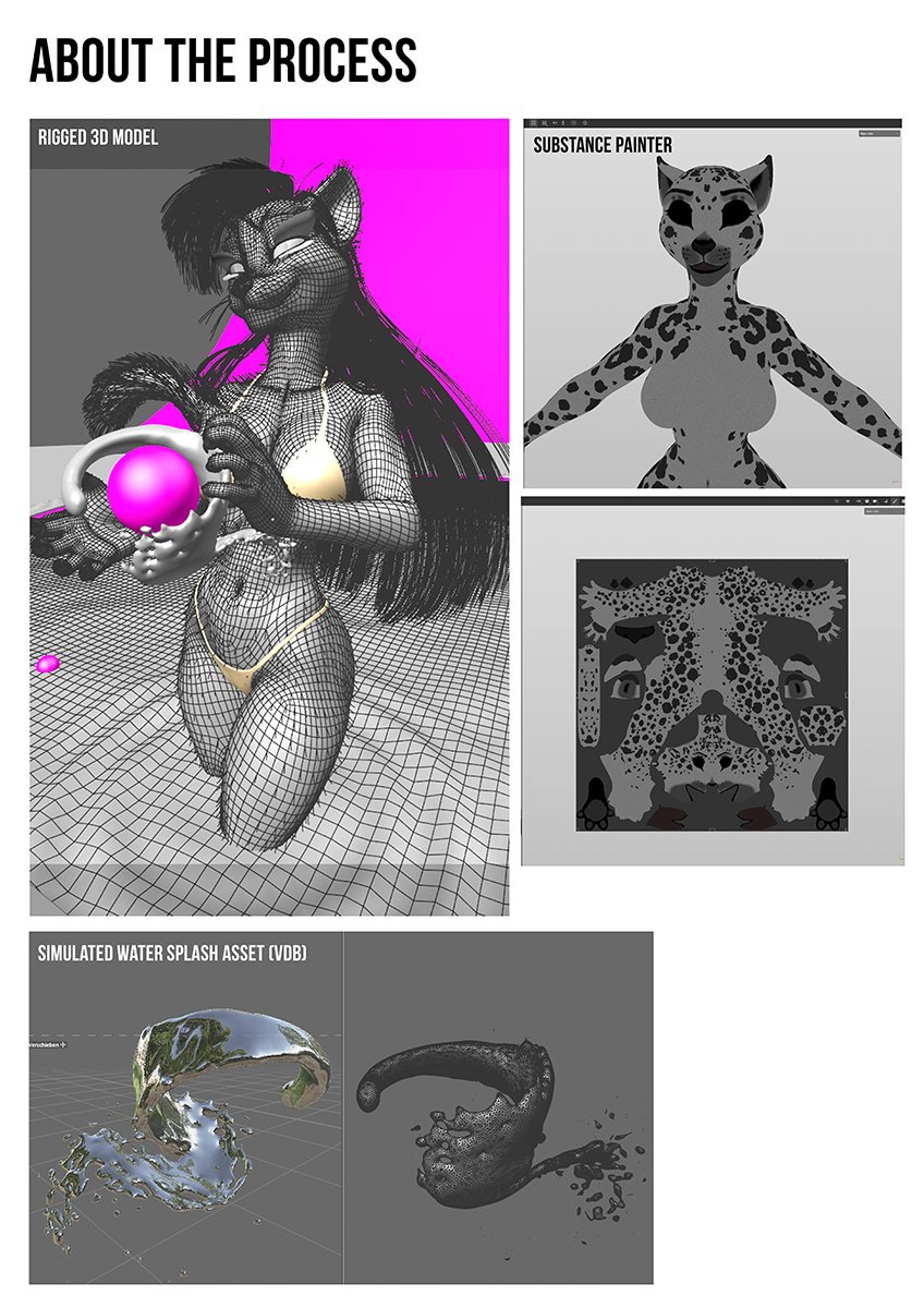 I want to add a little more process context to some of my works in future, so I decided to make these cards for the art shows.