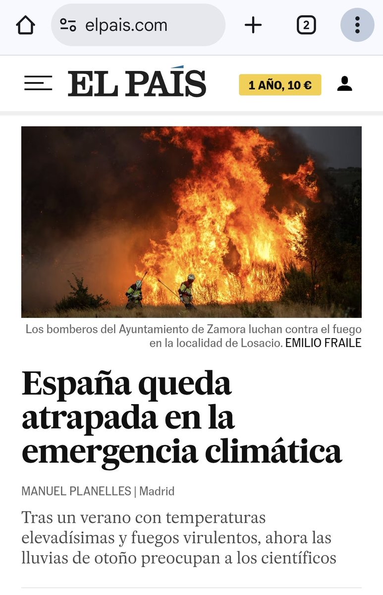 La secta climática.