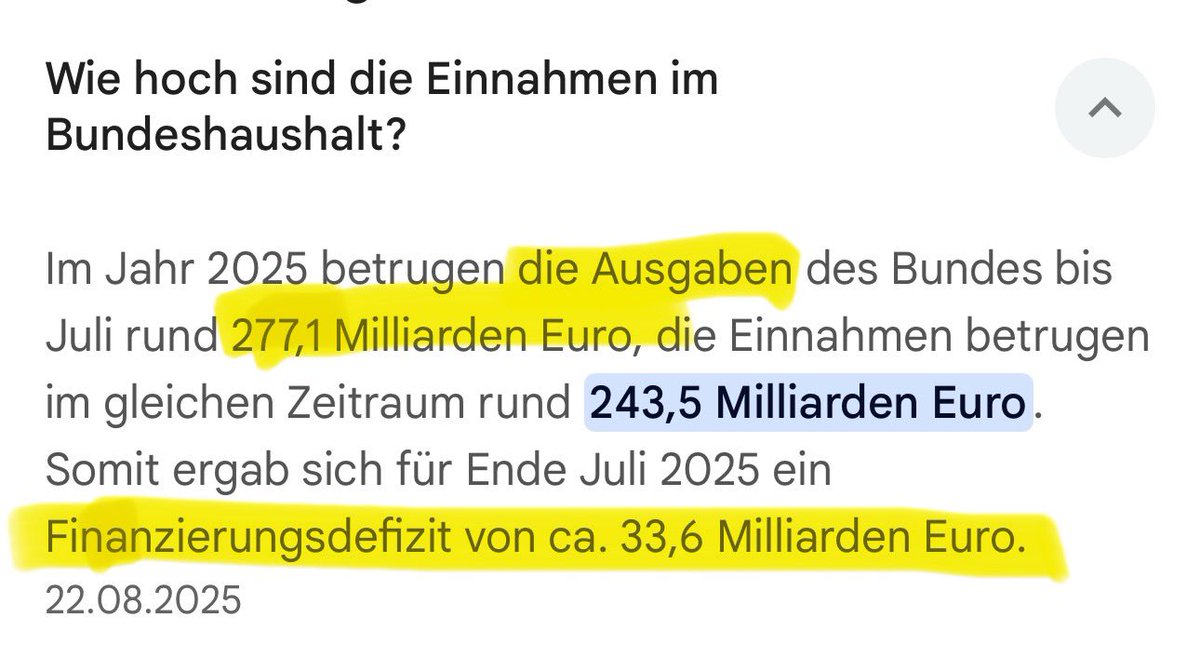 Mit solchen Aussagen spuckt man jedem Arbeiter, Arbeitnehmer und Rentner mitten ins Gesicht . Denen,die diesen Staat seit Jahrzehnten am Laufen halten .
Der Einzige , der über seine Verhältnisse lebt, ist dieser übergriffige Staat,und das Monat für Monat ‼️‼️