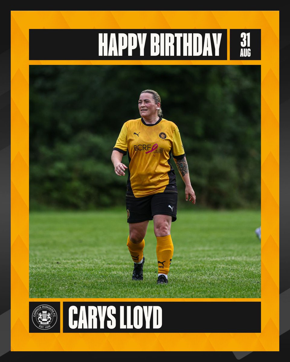 Happy Birthday to our #️⃣1️⃣4️⃣, Carys Lloyd! 🎂🎈

Have a good one, Carys 🥳