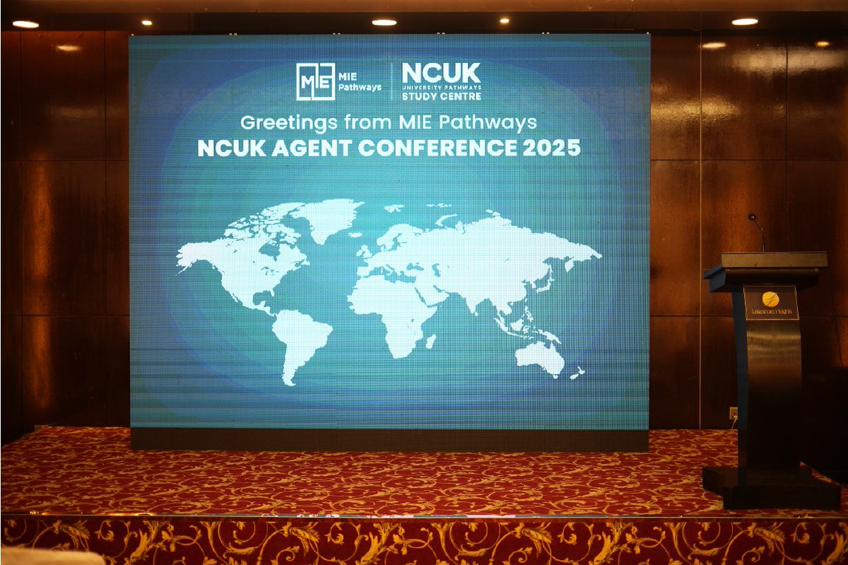 MiePathways's tweet image. 𝐍𝐂𝐔𝐊 𝐀𝐠𝐞𝐧𝐭 𝐂𝐨𝐧𝐟𝐞𝐫𝐞𝐧𝐜𝐞 𝟐𝟎𝟐𝟓 brought together our partners &amp;amp; agents to empower global education. 
Grateful for your support in guiding Bangladeshi students abroad!

#NCUK2025 #GlobalEducation #PathwayProgrammes #NCUKBangladesh