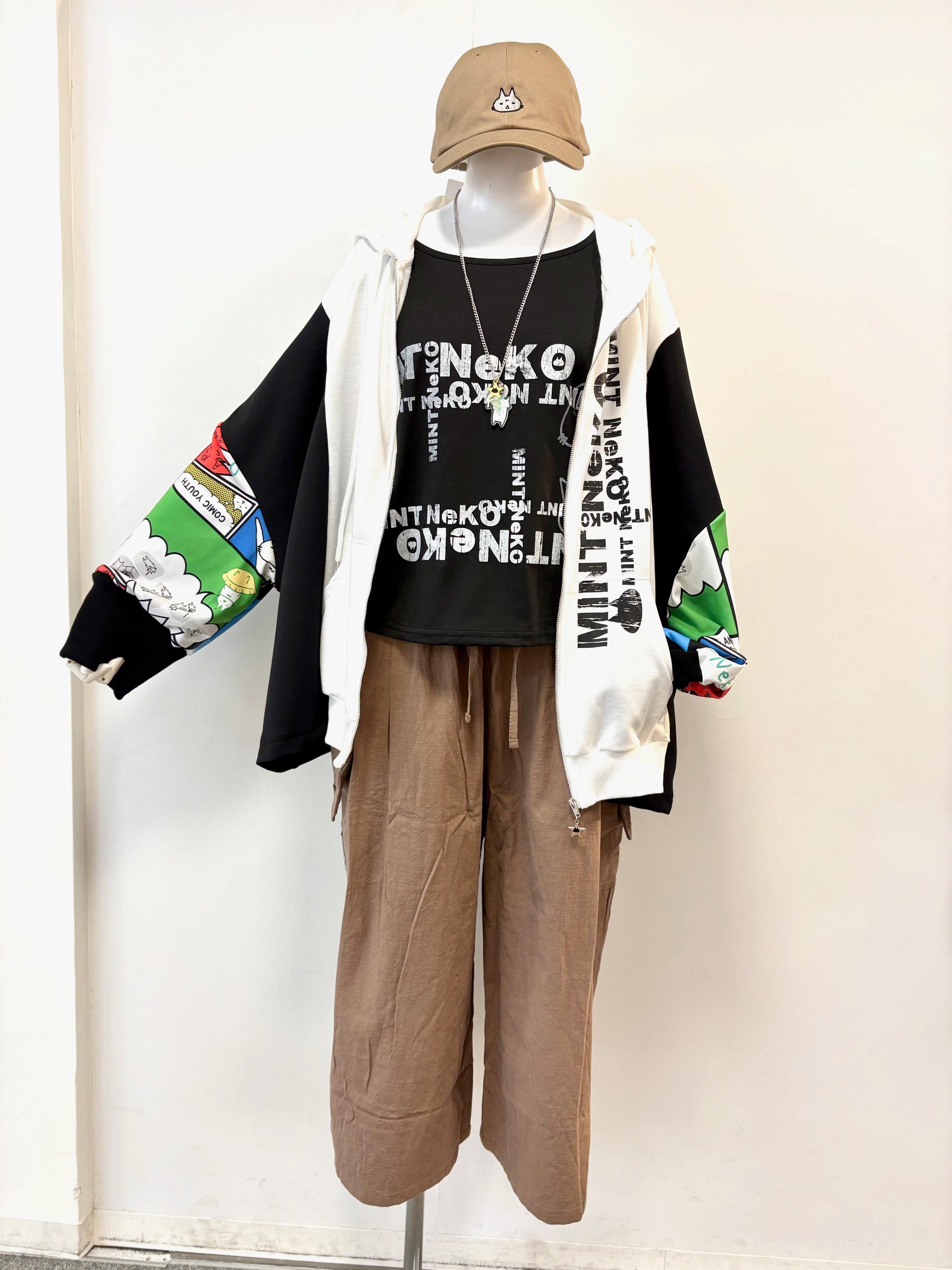 MINT NeKO パンツ MINT NeKO 立体変形サルエルパンツ M – TAMAA WEB SHOP
