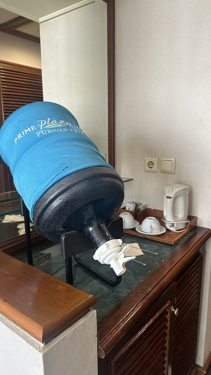 Moal kakurangan cai nginep di hotel ieu mah