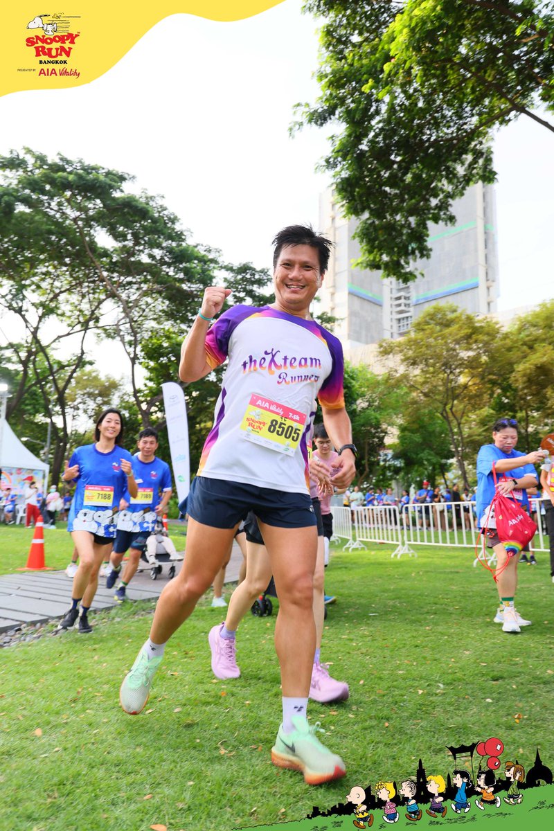 NinjaTooK's tweet photo. SNOOPY RUN BANGKOK PRESENTED BY AIA VITALITY
Result 🔺️ Finish Line ⏱️ วินาทีเส้นชัย 🏁 ระยะ 7.5 K
Watch time : 00:56:45 hrs. (ref. Garmin Forerunner 970)

#SnoopyRunBangkok
#SnoopyRunBangkok2025
#SnoopyRunThailand
#SnoopyRunThailand2025
#SnoopyRun https://t.co/STOXv8zDuH