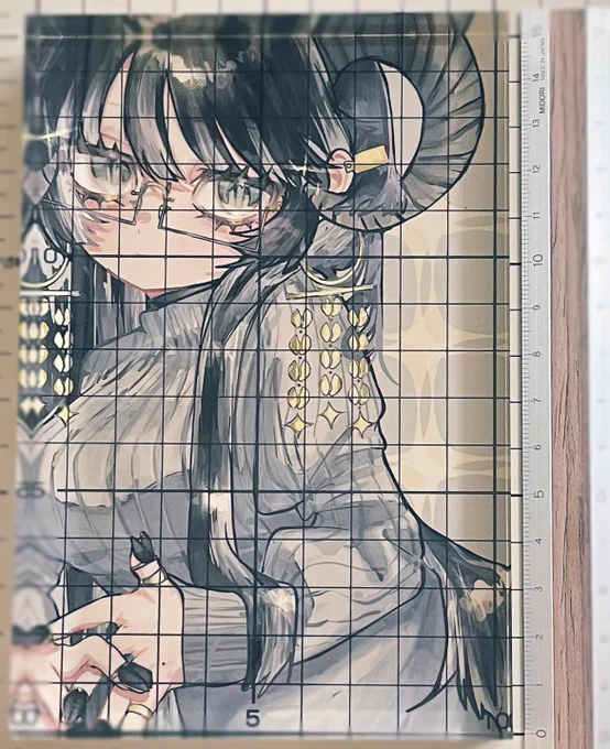 アクリルブロックが届きました、めちゃくちゃクリアすぎる 