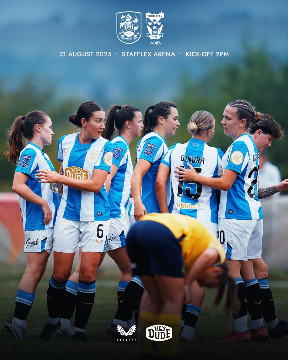 Huddersfield Town Women FC (@htafcwomen) on Twitter photo It's match day π
Join us at the Stafflex Arena as we host York City in <a href="/FAWNL/">FA Women's National League</a> action π
#htafcw | #htafc It's match day π
Join us at the Stafflex Arena as we host York City in <a href="/FAWNL/">FA Women's National League</a> action π
#htafcw | #htafc