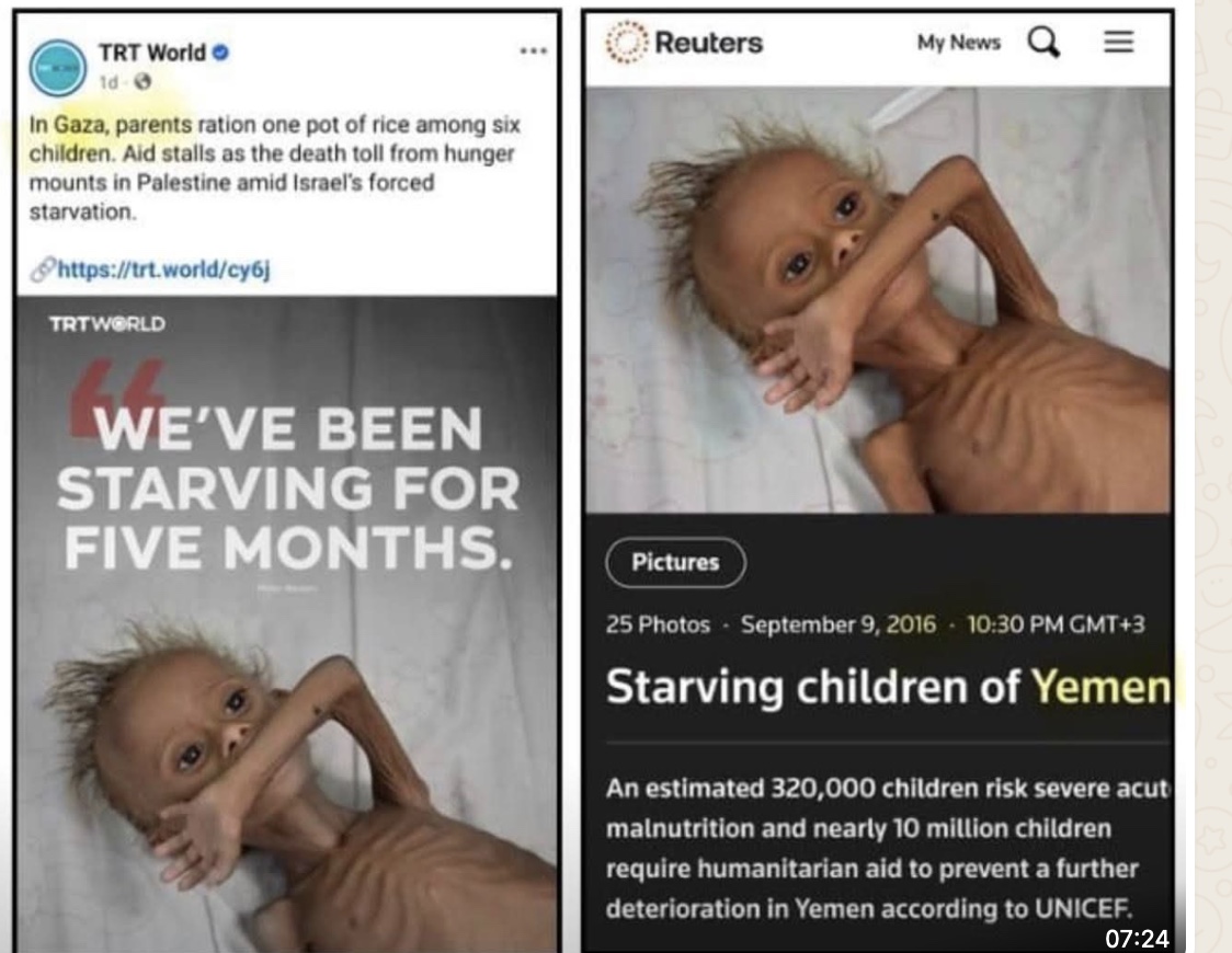 Amazing how Yemeni and Gazan children look so much alike