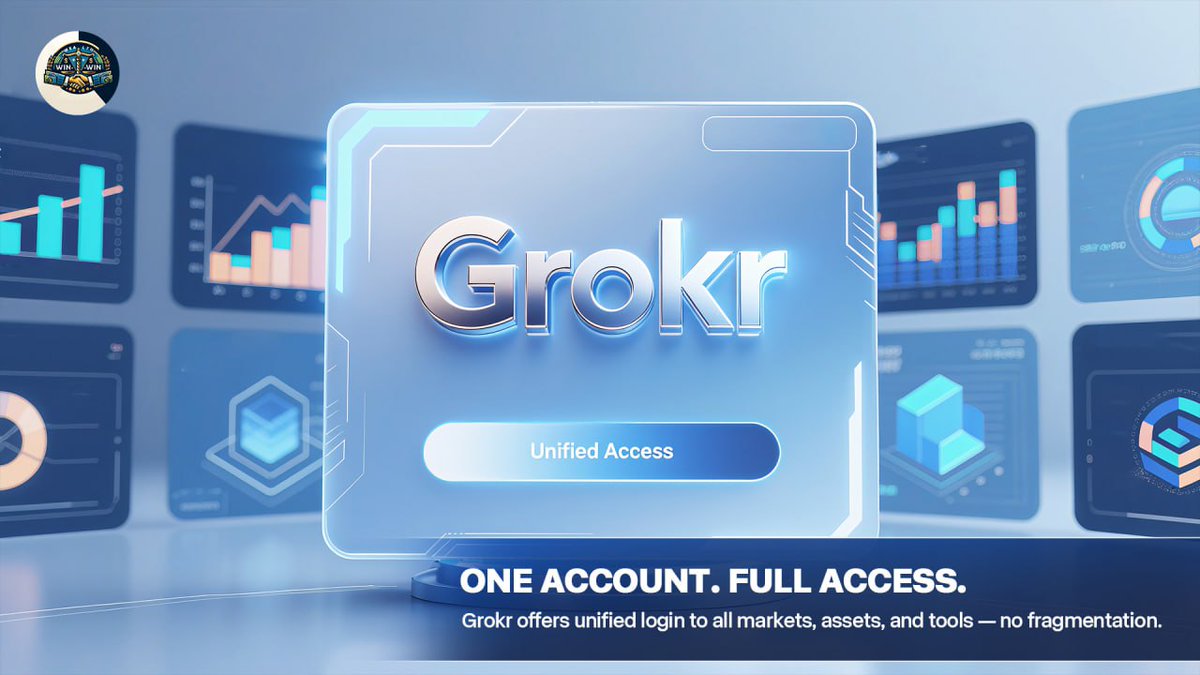 WealthWin_Win's tweet image. 💱 No switching. No confusion.
📈 With Grokr, one account unlocks everything from spot trades to aggregated liquidity tools.
🌐 We built the platform to remove friction, not create it.
✍️ Because simplicity is a function of good design.

#Grokr #UnifiedAccess #OneLogin