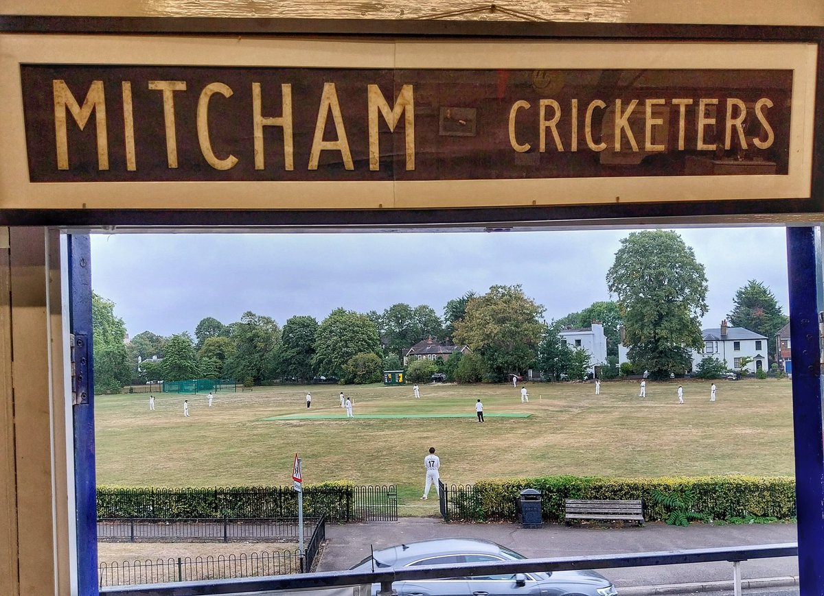 I haven't been enough this year but adamant I'll visit more often next season to see the good people at <a href="/MitchamCC/">Mitcham Cricket Club</a>. Game ended in defeat but who cares when you're at the cradle of cricket. Four hundred years and not out!! 🏏