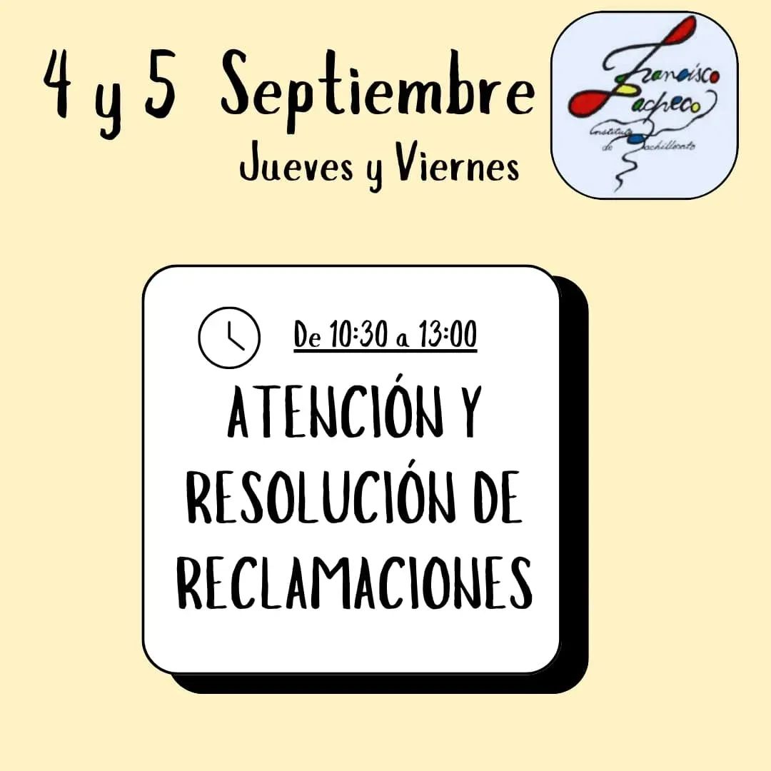 IES FRANCISCO PACHECO tweet media