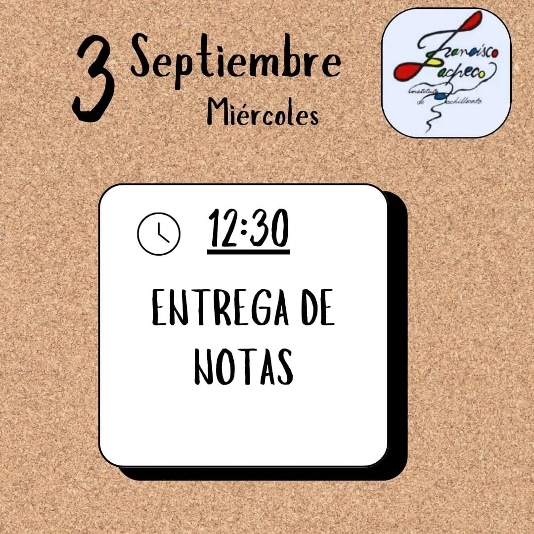 IES FRANCISCO PACHECO tweet media