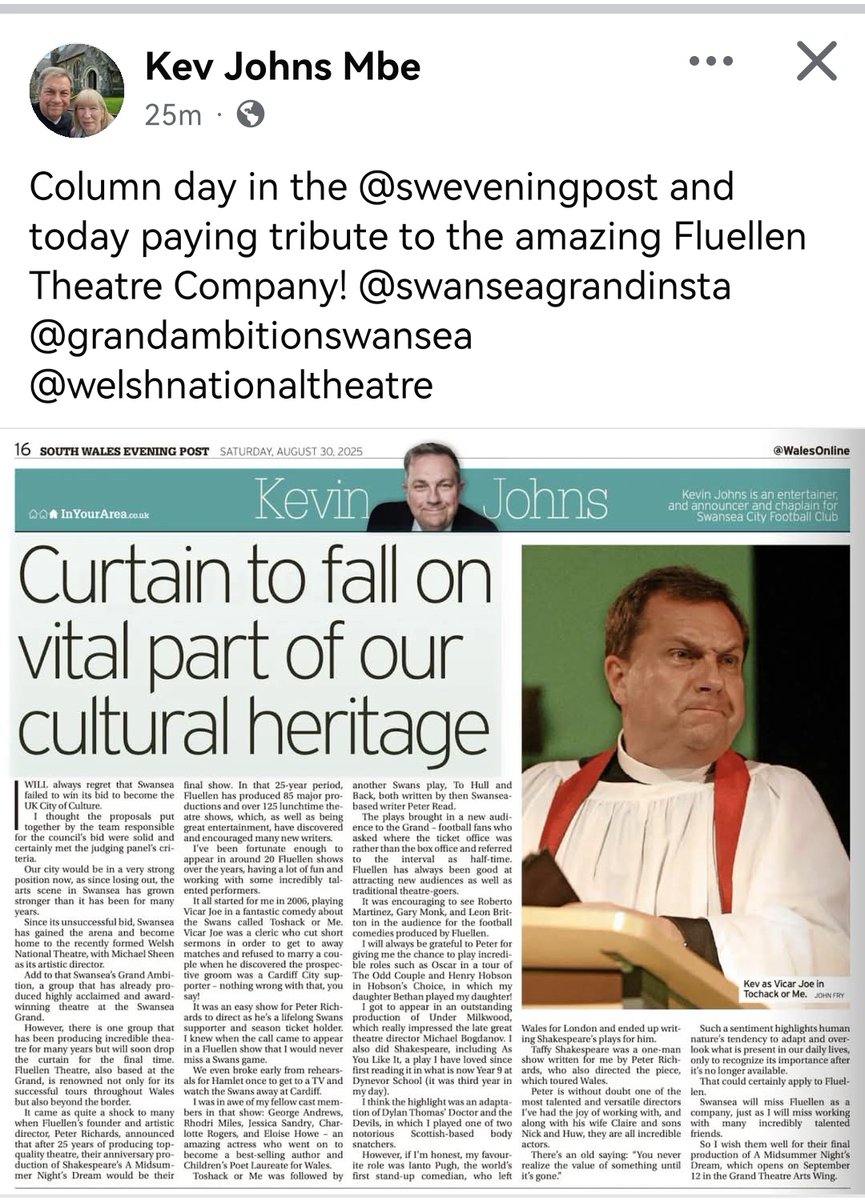 Fluellen Theatre (@fluellentheatre) on Twitter photo 