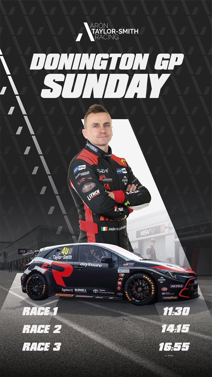 Here are three times they won't be able to take off me today 😜

#ATS40 #BTCC <a href="/ToyotaUK/">ToyotaUK</a> <a href="/SpeedworksMS/">Speedworks Motorsport</a>