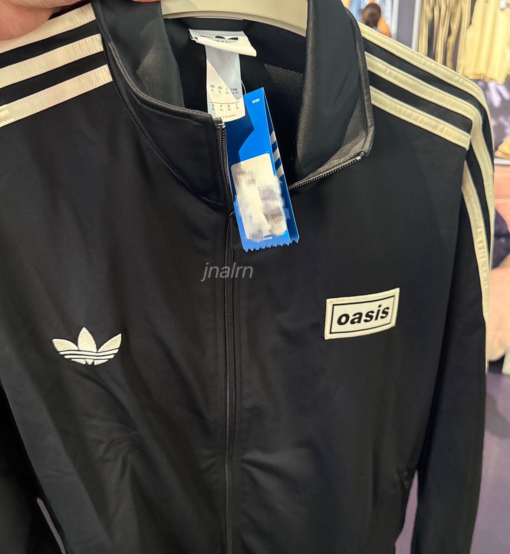 adidas x Oasis Tour Firebird Track Top 紺 adidas x Oasis Tour