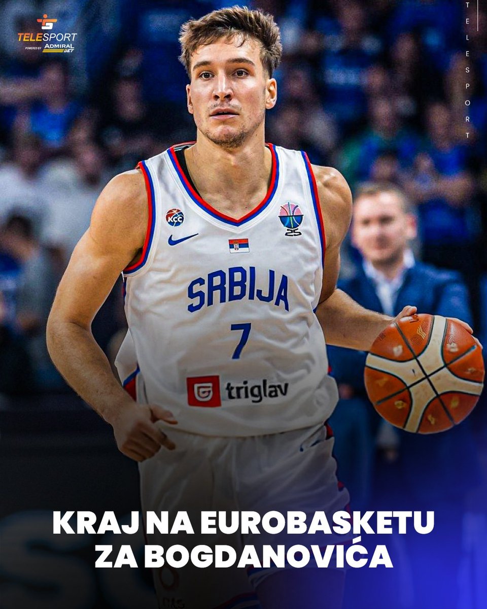 Pozivajući se na izvore iz SAD-a, Meridian javlja da će Bogdanović propustiti ostatak Eurobasketa❌

Želimo mu što brži oporavak, a ekipi da dodatno zbije redove 🙏