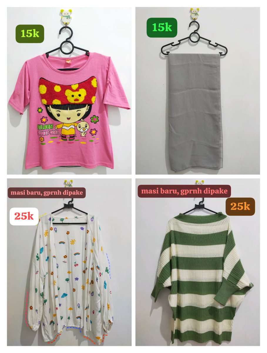 thelovaused_'s tweet image. Halo teman-teman, aku mau preloved pemakaian pribadi, bisa co lewat 🍊 dan bisa cod di shopee maupun di rl 😉
📍Kendal, Jawa Tengah
Harga preloved start 20k - 60k ya bebb Yuu yang minat bisa tanya² dulu untuk ukuran dan detailnya 🥰🫶

#preloved #prelovedfashion #prelovedatasan