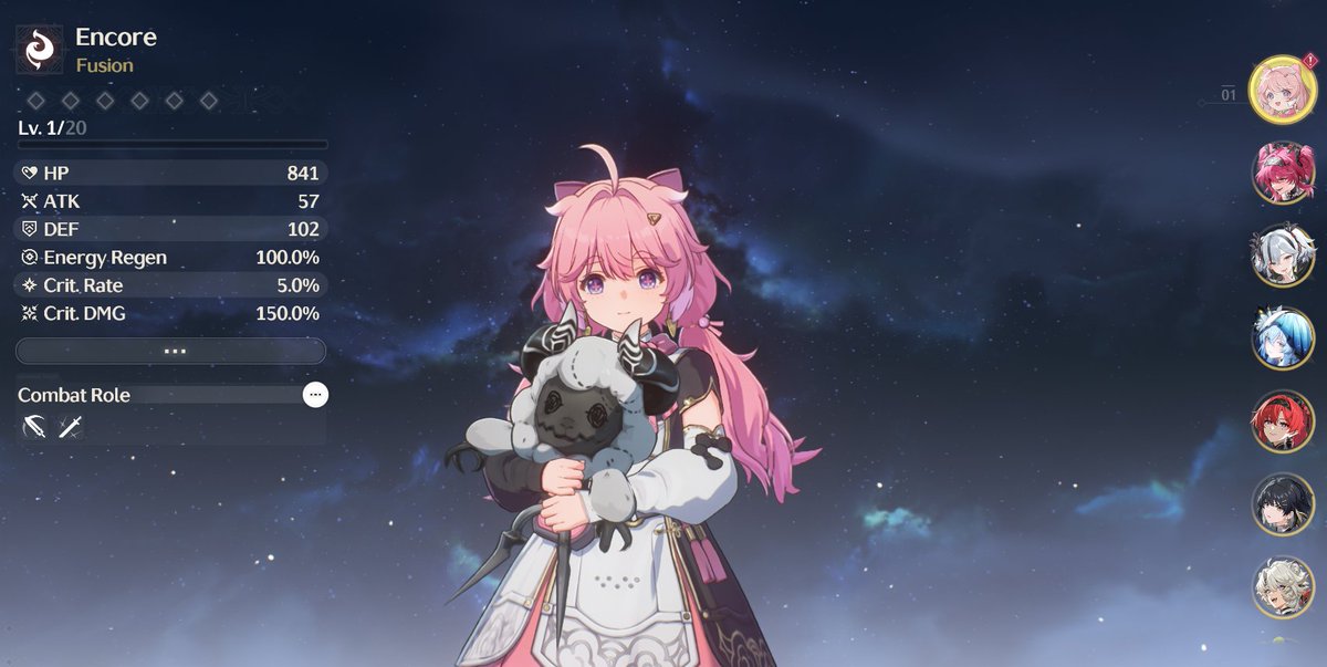 _iFlashy's tweet image. Why just why... @Wuthering_Waves she'll be staying at level one for the rest of my life. All these banners and this is what I get....