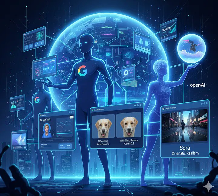 L'IA sta #democratizzando la #creatività! 🎨💻 
Dimentica i software complessi e i costi elevati: ora tutti possono creare immagini e video professionali.
Scopri come l'AI sta rivoluzionando il mondo creativo nel mio nuovo articolo! 👇
🔗 webeconoscenza.gigicogo.it/la-grande-batt…