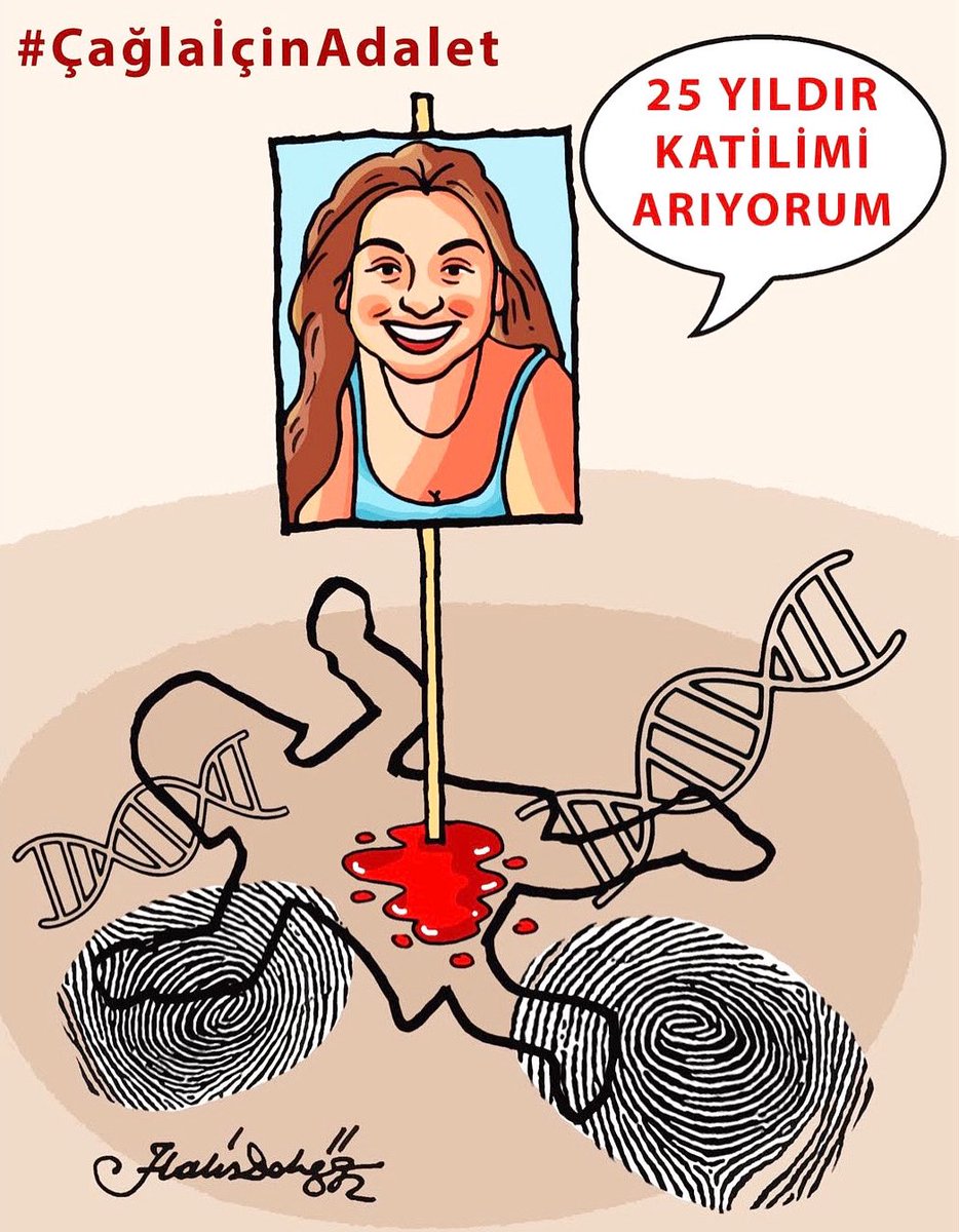 Çağla Tuğaltay 25 yıl önce öldürüldü. Otopsisini yapan bir adli tıp uzmanı olarak katini aramaya devam ediyoruz. BirGün Gazetesi Metafor köşesinde”Katilini arayan Çağla Tuğaltay” var… birgun.net/makale/metafor… #çağlatuğaltay #çağlatuğaltayiçinadalet #çağlaiçinadalet #birgün