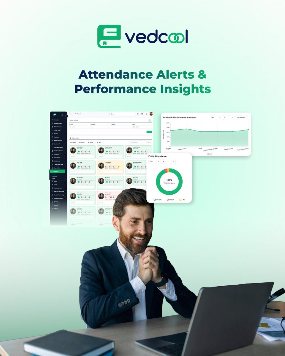 vedcoolai's tweet image. Smarter Schools Start Here

Vedcool’s AI tools make school management easier from auto-scheduling to smart dashboards.

Make faster decisions, reduce manual work, and focus more on meaningful learning.

#VedcoolAI #AIInEducation #SmartSchoolTools #SchoolAutomation