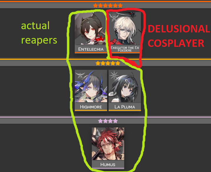 SouthVTuber's tweet photo. I'd say hot take but this is just facts 🔥
Yes I'm gassing up my own opinion, wcyd
#Arknights https://t.co/bxNBVTX0Yk
