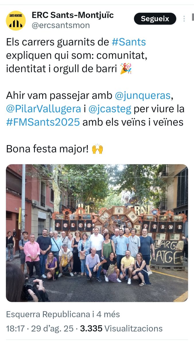 En lloc de dedicar-se a treure el Sant Crist Gros a passejar, els d'ER es podrien dedicar a aclarir l'escàndol de la DGAIA. La ciutadania ho agrairia més