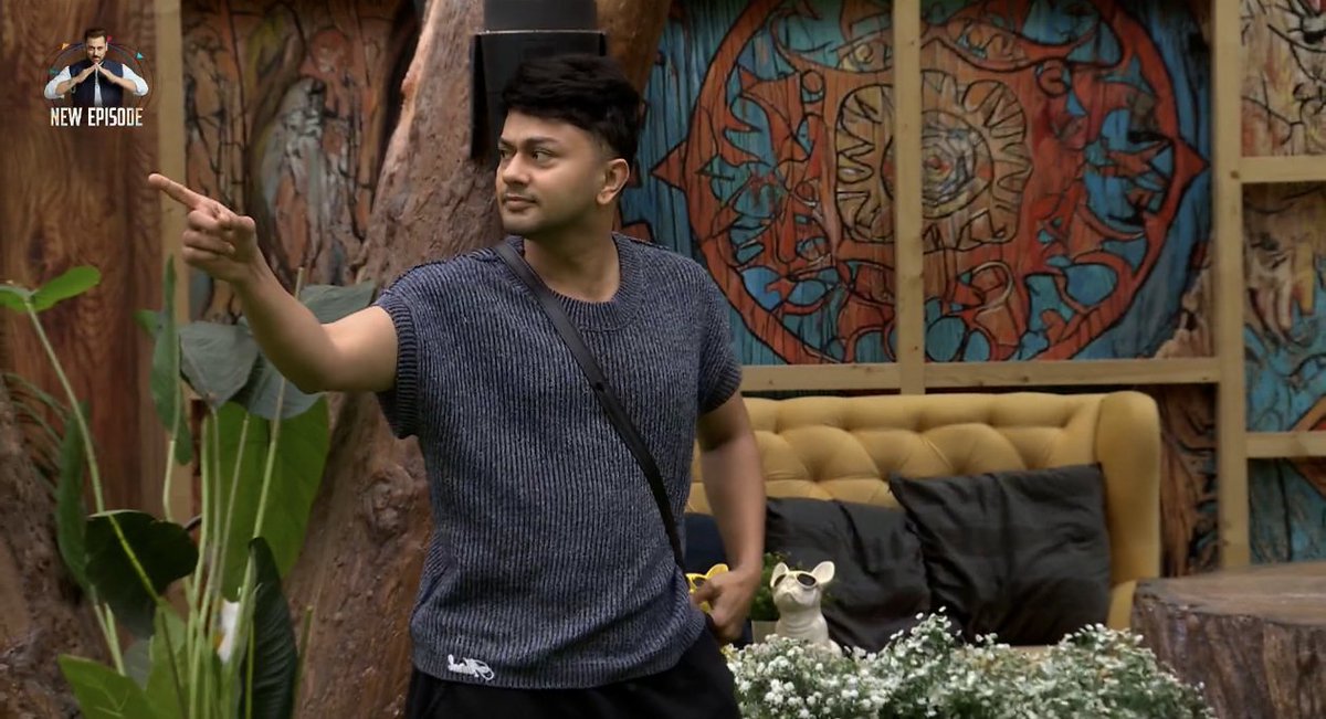 Silent killer vibes 🔥 #AwezDarbarKiSarkar jab bolega, pura ghar hil jaayega! #BB19