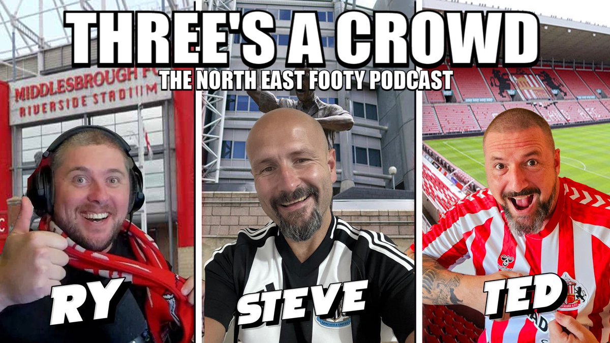 stevewraith's tweet image. Live 10am Three&apos;s A Crowd North East Football Podcast

Three&apos;s A Crowd North East Football Podcast youtube.com/live/rZf3t6bOf… via @YouTube 

@inrictus @tedthemackem