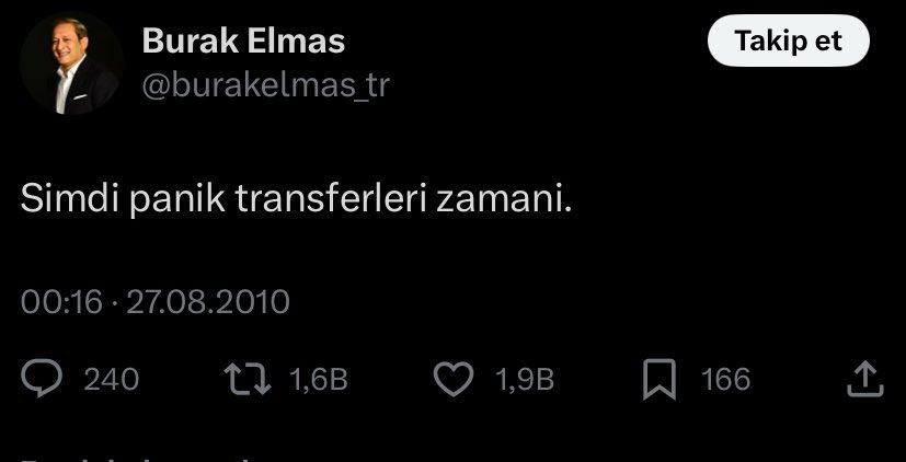 Dün akşam hocayla yapılan toplantıda orta yol bulunamamış