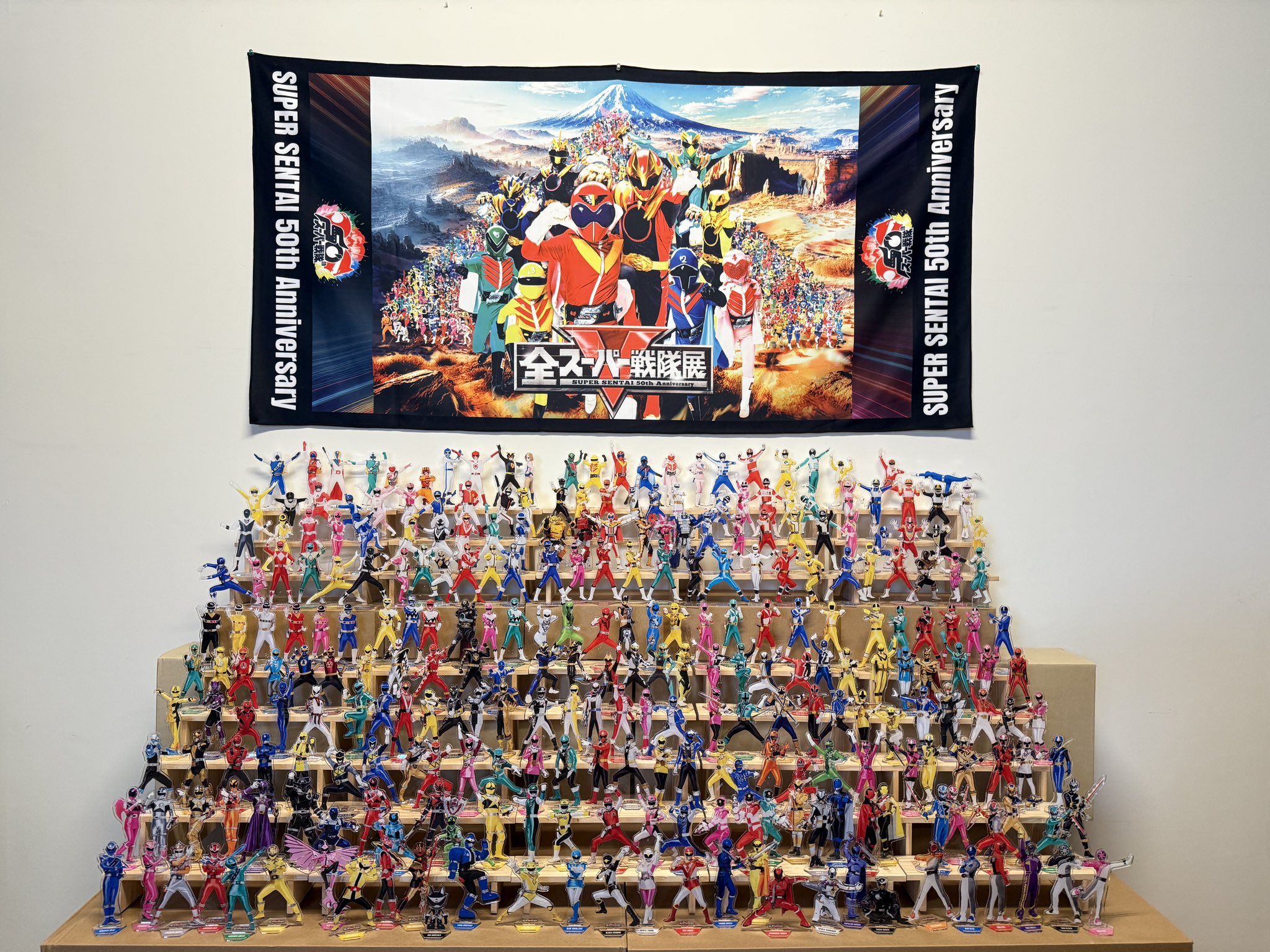 全スーパー戦隊展 アクリルスタンド　ジェットマン 5種セット 全5種コンプ】鳥人戦隊ジェットマン アクリルスタンド 全