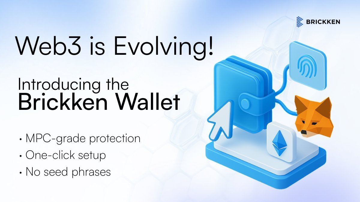 CryptoWinkle's tweet image. 🔗 @Brickken's new wallet eliminates the biggest barrier to RWA tokenization adoption.
Their DFNS MPC technology with Passkey login (Face ID/fingerprint) removes seed phrase complexity while maintaining enterprise-grade security for tokenized assets.
Key improvements:
- One…